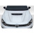 2015-2021 Volkswagen Golf / GTI RBT Hood -1 Piece (S) - image 1