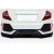2012-2015 Honda Civic 4DR Duraflex FK8 Type R Look Rear Bumper - 1 Piece - image 1