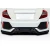 2012-2015 Honda Civic FK8 Style Rear Bumper - 1 Piece - image 1