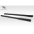 1995-1998 Nissan Skyline R33 2DR Duraflex Revan Side Skirt Rocker Panels - 2 Pieces - image 4