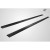 2008-2014 Mercedes Benz C Class W204 Carbon Creations Radian Side Skirt Rocker Panel Splitters - 2 Pieces - image 4
