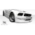 2005-2009 Ford Mustang Circuit Wide Body Front Bumper - 1 Piece - image 4