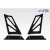 Universal Tall 19" VRX Wing Stands - 4 Piece ( Includes bottom mounting bracket ) - image 2
