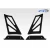 Universal Tall 19" VRX Wing Stands - 4 Piece ( Includes bottom mounting bracket ) - image 3