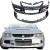 PP EVO9 Front Bumper w Lip Combo > Mitsubishi Evolution EVO8 EVO9 2003-2006 - image 1