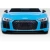 2017-2018 Audi R8 Ranger Front Lip Spoiler Air Dam - 3 Pieces - image 1