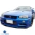 Carbon Fiber JU GTR Wing Riser Stands > Nissan Skyline (R34) GTS 1999-2002 - image 7