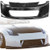 KBD Urethane Nismo 2 V2 Style 1pc Front Bumper > Nissan 350Z 2003-2008 - image 1