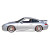 Porsche 996 Carrera 1999-2004 GT 2 Look 2 Piece Polyurethane Side Skirts - image 4