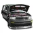 Scion XB 2004-2007 Premier Style 4 Piece Polyurethane Full Body Kit - image 1