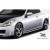 2008-2015 Infiniti G Coupe G37 Q60 2DR Duraflex Elite Body Kit - 4 Piece - image 3