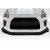 2017-2021 Nissan GT-R R35 Vantix Front Lip Spoiler Air Dam - 1 Piece ( for use with OEM Front Bumper ) - image 3