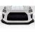 2017-2021 Nissan GT-R R35 Vantix Front Lip Spoiler Air Dam - 1 Piece ( for use with OEM Front Bumper ) - image 1