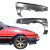 Steel OER Fenders (FRONT SET L R PAIR) > Toyota Corolla AE86 Trueno 1984-1987 - image 1
