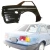 Steel OER Fender (RIGHT REAR QUARTER PANEL) > Toyota Corolla AE86 Levin 1984-1987 - image 1
