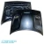 Steel SRT Hellcat 3-Scoop Hood > Dodge Challenger 2008-2023 - image 2