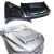 Steel GT500 Style Hood W/ Air Vent Scoop Hood > Ford F150 2015-2020 - image 1