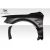 2008-2017 Mitsubishi Lancer / Lancer Evolution 10 Vantix Front Fenders - 2 Pieces (+35MM) - image 14