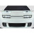 1990-1996 Nissan 300ZX Z32 Hyper Flow Front Grille - 1 Piece - image 1