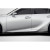 2021-2025 Lexus IS300 IS350 Carbon Creations Geisha Side Skirt Rocker Panels - 2 Pieces - image 5