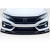 2017-2021 Honda Civic Si / HB Duraflex Parvin Front Lip Spoiler Air Dam - 1 Piece - image 1