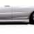 2002-2007 Subaru Impreza WRX STI 4DR Reva Rear Door Canards - 4 Pieces - image 1