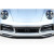2020-2022 Porsche Carrera 911 992 Taveran Front Lip Add on Spoilers - 2 Pieces - image 1