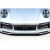 2020-2022 Porsche Carrera 911 992 Taveran Front Lip Add on Spoilers - 2 Pieces - image 1