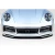 2020-2022 Porsche Carrera 911 992 Taveran Front Lip Spoiler Air Dam - 2 Pieces - image 1