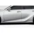 2021-2025 Lexus IS300 IS350 Geisha Side Skirt Rocker Panels - 2 Pieces - image 12