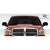 2002-2008 Dodge Ram Cowl Induction Hood - 1 Piece - image 3