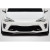 2017-2020 Toyota 86 Carbon Creations Vantix Front Lip Spoiler Air Dam - 1 Piece (S) - image 2