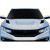 2016-2021 Honda Civic Shingo Hood - 1 Piece - image 1
