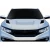 2016-2021 Honda Civic Shingo Hood - 1 Piece - image 1