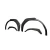 2022-2024 Subaru WRX OEM Look Carbon Fiber Fender Flare - image 4