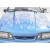 1987-1993 Ford Mustang 2" Cowl Hood - 1 Piece - image 10
