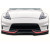 2013-2020 Nissan 370Z Z34 NISM Carbon Creations Malibu Front Lip Spoiler Air Dam - 1 Piece - image 1