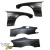FRP ARIO Wide Body 18/23mm Fenders Set 4pc > Mazda Miata (NA) 1990-1997 - image 2