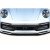 2020-2024 Porsche Carrera 911 992 Phoenix Front Bumper Air Guide - 2 Pieces (S) - image 3