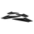 2022-2025 Toyota GR86 / Subaru BRZ GT Competition Front Bumper Canards - 4 Pieces - image 2