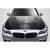 2011-2016 BMW 5 Series Craze Carbon Fiber Hood - image 1