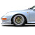 1995-1998 Porsche 911 Turbo 993 Duraflex GT2 Look Front and Rear Fender Flares - 4 Pieces - image 1