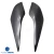 FRP Type-1 Headlight Eyebrow Covers > Toyota MRS MR2 Spyder 2000-2005 - image 2