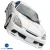 FRP Type-1 Headlight Eyebrow Covers > Toyota MRS MR2 Spyder 2000-2005 - image 14
