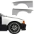 FRP FIT Wide Body Fenders Set > BMW 318i, 323i, 325i, 328i (E36) 1992-1998 > 4dr - image 5