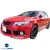 FRP KZ Front Bumper > Kia Forte 2010-2013 - image 5