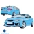 FRP KZ Body Kit 4pc > Kia Forte 2010-2013 - image 2