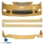 FRP KZ Body Kit 4pc > Kia Forte 2010-2013 - image 3