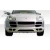 2003-2006 Porsche Cayenne Base S models CT-R Front Lip Under Spoiler Air Dam - 1 Piece - image 3