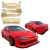 FRP ORI RAC Body Kit w Splitters 8pc > Nissan Silvia (S15) 1999-2004 - image 1